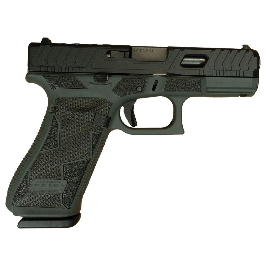 Glock V-Series Model 45 Handgun 9mm Luger 17rd Magazines (3) 3.7" Barrel Kavorka Cerakote Grey Austria