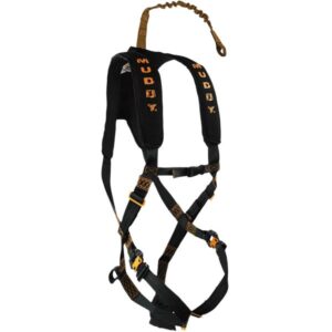 Muddy Diamondback Harness with Lineman's Rope & Carabiner