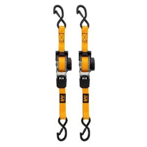 Muddy 1"x10" Ratchet Straps 2-Pack - Durable & Reliable
