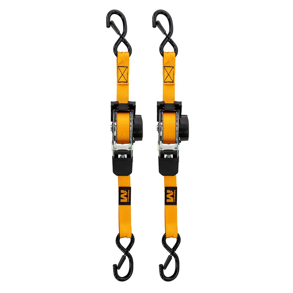 Muddy 1"x10" Ratchet Straps 2-Pack - Durable & Reliable