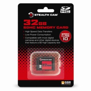 StealthCam 32GB SDHC Card - High-Speed Game Camera Storage