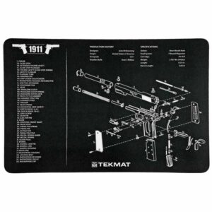 TekMat 11x17 Gun Cleaning Mat 1911