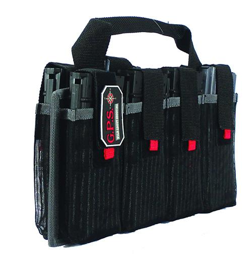 G-Outdoors AR Magazine Tote - Holds 8 Magazines, Black