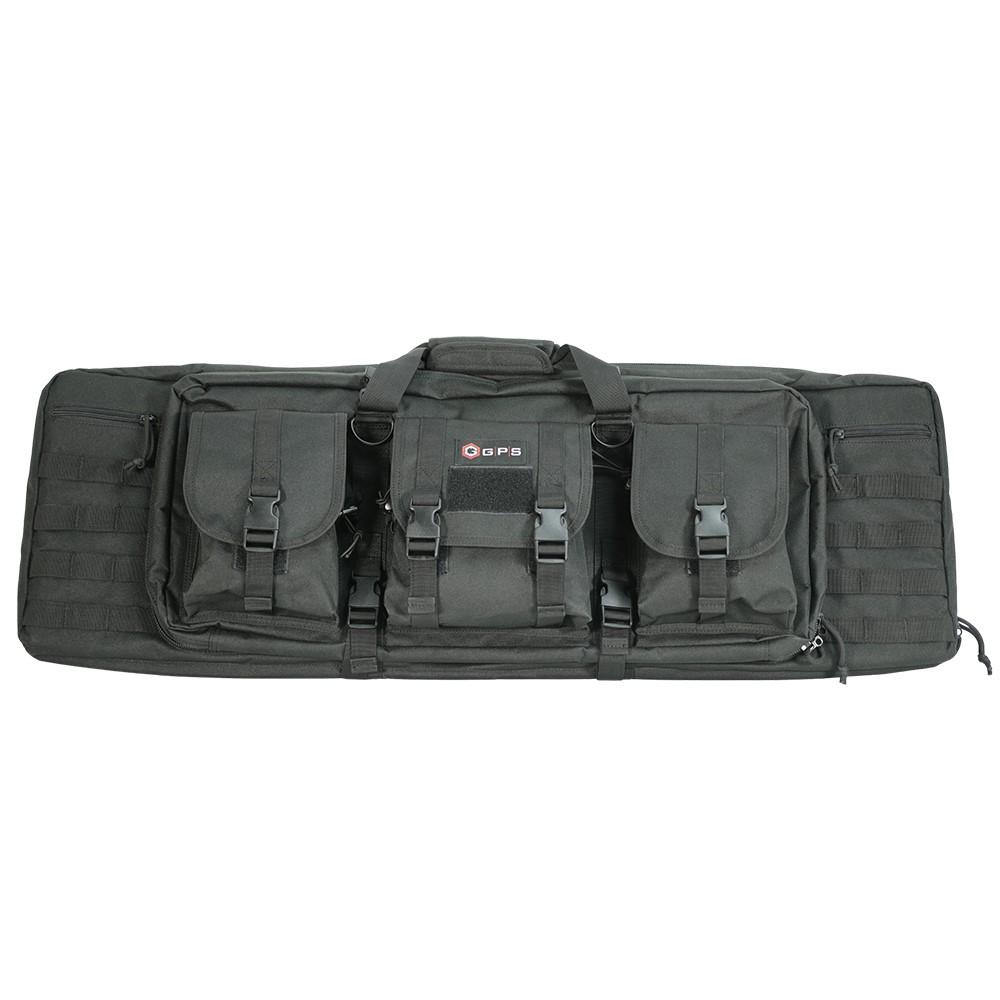 G-Outdoors Double Rifle Case 36" Black - Secure & Durable