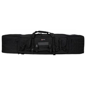 G-Outdoors 55" Tactical Double Rifle Case - Black