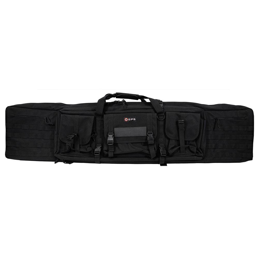 G-Outdoors 55" Tactical Double Rifle Case - Black