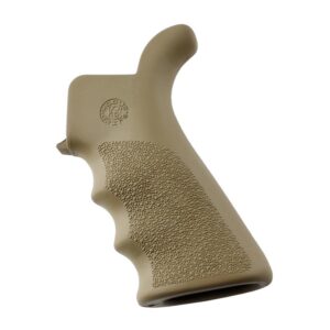 Hogue OverMolded Beavertail AR-15 Grip Desert Tan