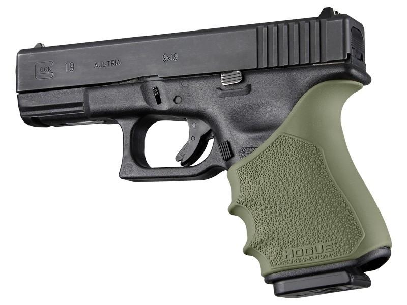 Hogue HandAll Beavertail Grip Sleeve for Glock 19 Gen 3-4