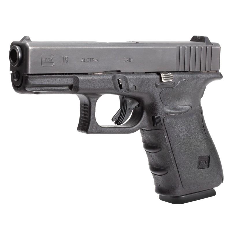 Hogue Wrapter Rubber Grip for Glock Gen 4 - Black