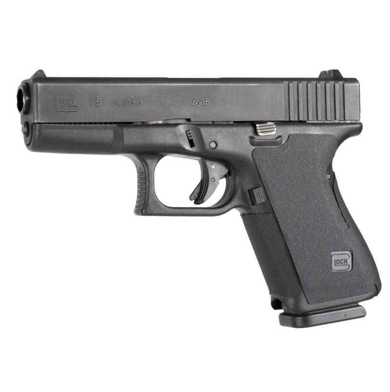 Hogue Wrapter Rubber Grip for Glock Gen 1-2 - Black