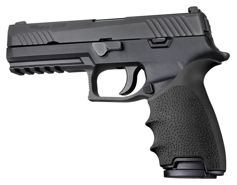 Hogue HandAll Beavertail Grip Sleeve Sig Sauer P320 Black