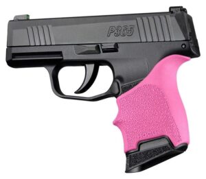 Hogue HandAll Beavertail Grip Sleeve for Sig Sauer P365 - Pink