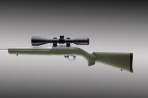 Hogue OverMolded .22 LR Target Stock - Olive Drab