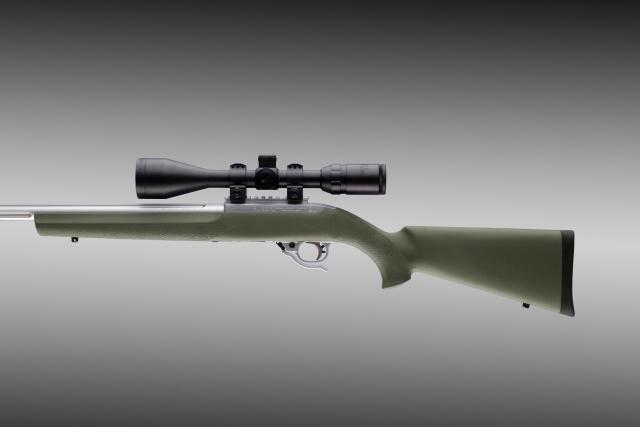 Hogue OverMolded .22 LR Target Stock - Olive Drab