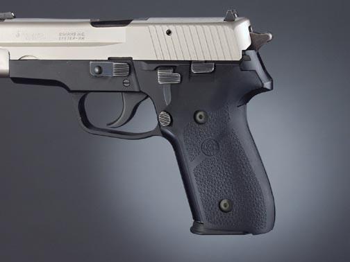 Hogue Black Rubber Grip Panels for Sig P228/P229