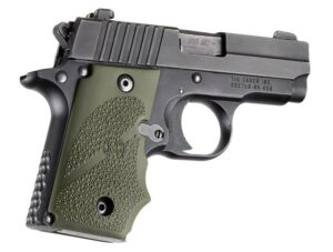 Hogue SIG Sauer P238 Rubber Grip OD Green