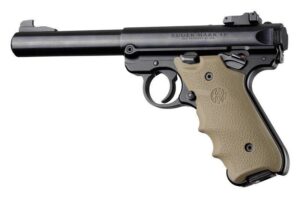 Hogue Rubber Grip for Ruger MKIV - Flat Dark Earth