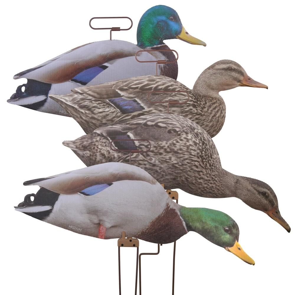 Higdon Outdoors Mallard Duck Motion Silhouettes - 12 Pack