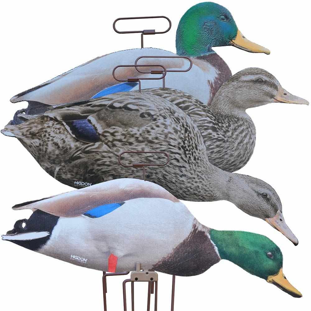 Higdon Motion Flats Silhouette Duck Decoys 12-Pack