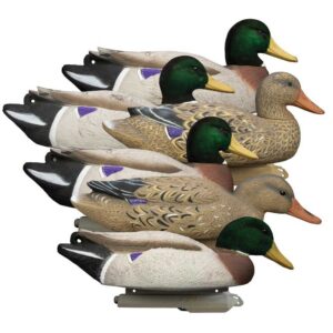 Higdon Battleship Mallard Flocked Decoys 6 Pack