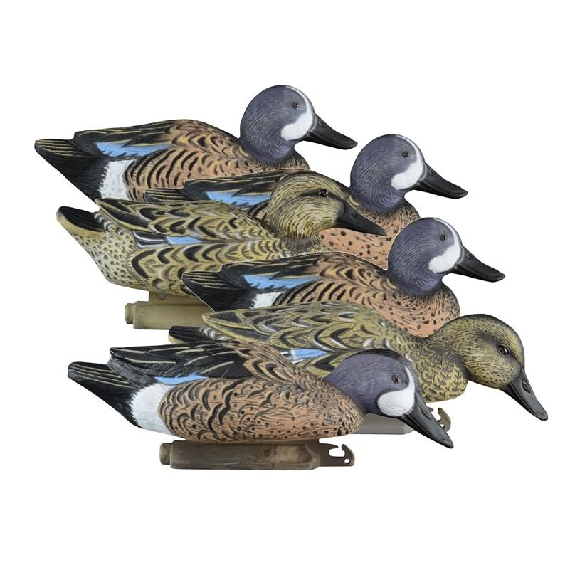 Higdon Outdoors Blue Wing Teal Decoy 6-Pack
