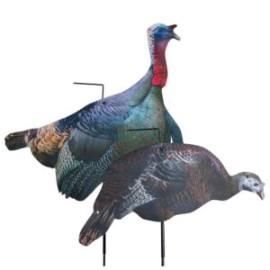 Higdon Flex Turkey Decoy Combo - Ultra-Realistic Silhouettes
