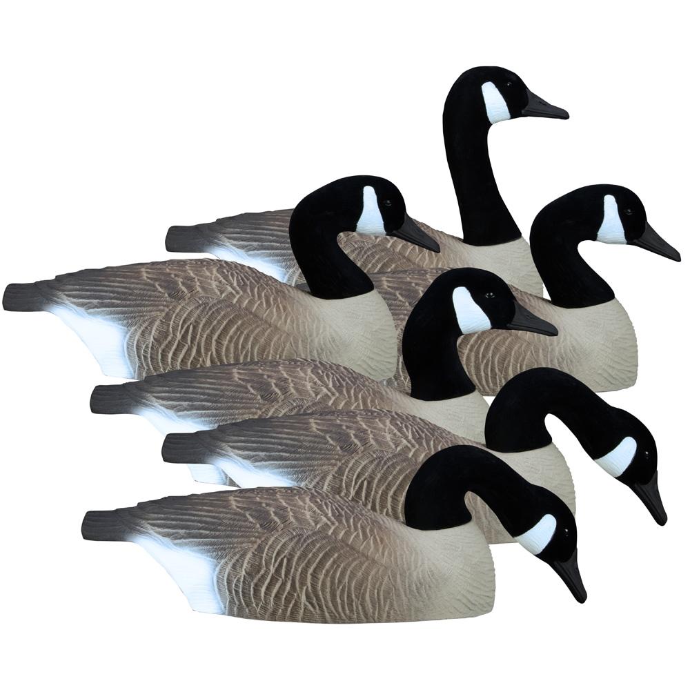 Higdon Outdoors Full Size Half Shell Canada Goose Decoys 6pk