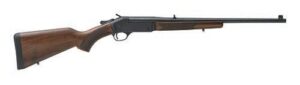 Henry Single Shot .243 Win Rifle - Blued & Wood Finish