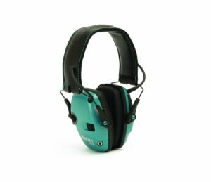 Howard Leight Impact Sport Teal Electronic Ear Muffs NRR22