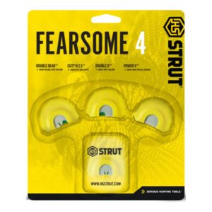HS Strut Fearsome 4 Diaphragm Turkey Mouth Calls 4/ct