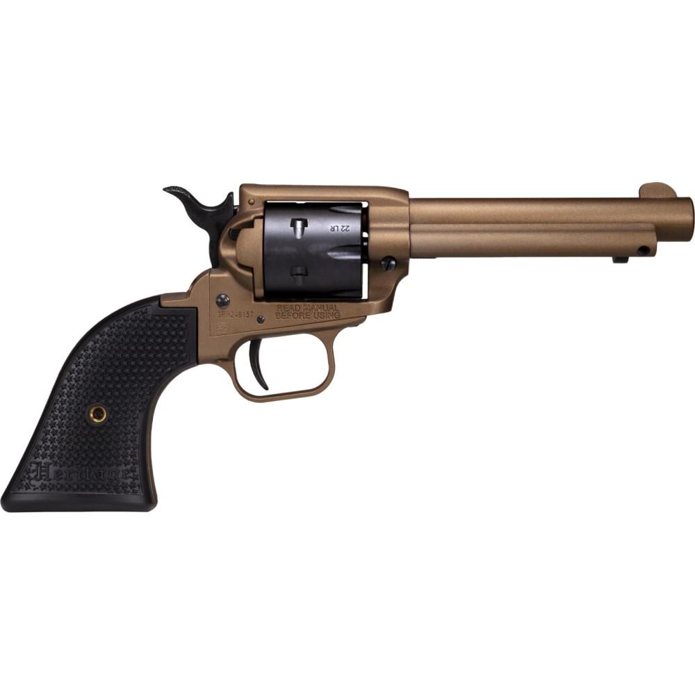 Heritage Rough Rider .22 LR Revolver 4.75" Burnt Bronze