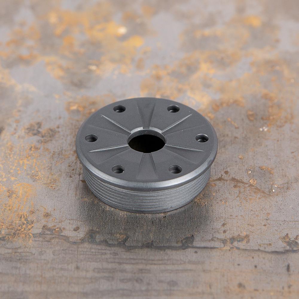 SilencerCo Bravo Front Cap .223 Cal Sniper Gray