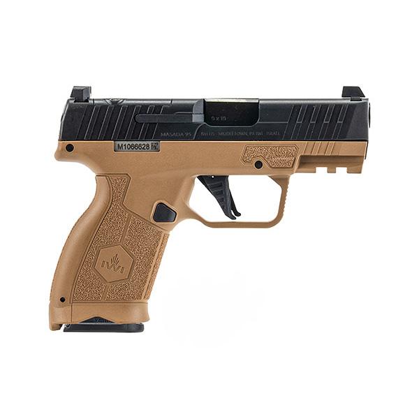 IWI Masada Slim Elite 9mm Coyote Brown Pistol