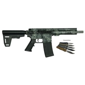 Great Lakes AR-15 Pistol .223 Wylde Camo Bundle