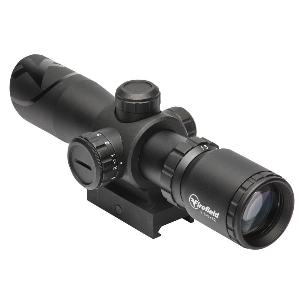 Firefield Barrage 1.5-5x32mm Riflescope with Mil-Dot Reticle