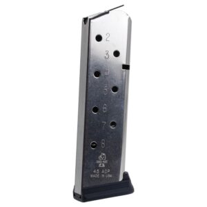 Check-Mate 1911 .45 ACP 8 Round Stainless Magazine