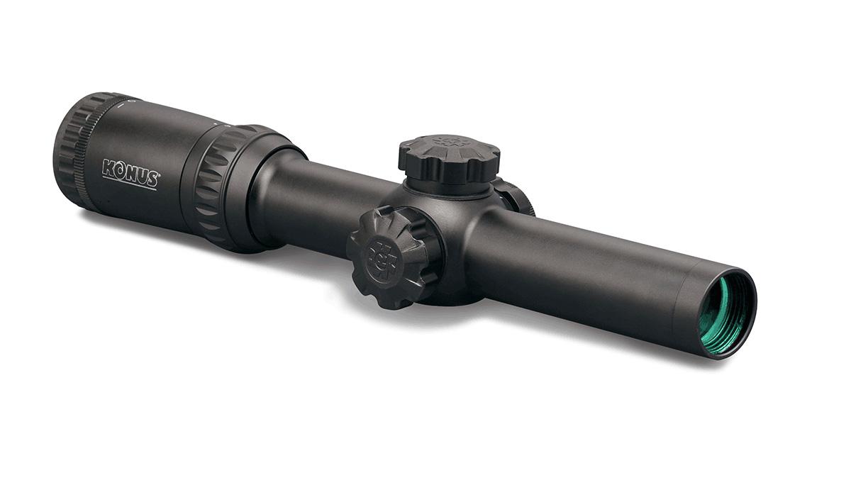 KonusPro M-30 1-4x24mm Illuminated Rifle Scope