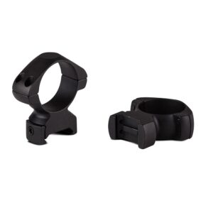 Konus 7400 High 1" Steel Scope Rings - Matte Black