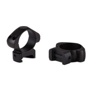 Konus Steel 30mm Riflescope Rings - Medium, Matte Black