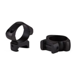 Konus 7405 Steel Rings 30mm Low 0 MOA Matte Black