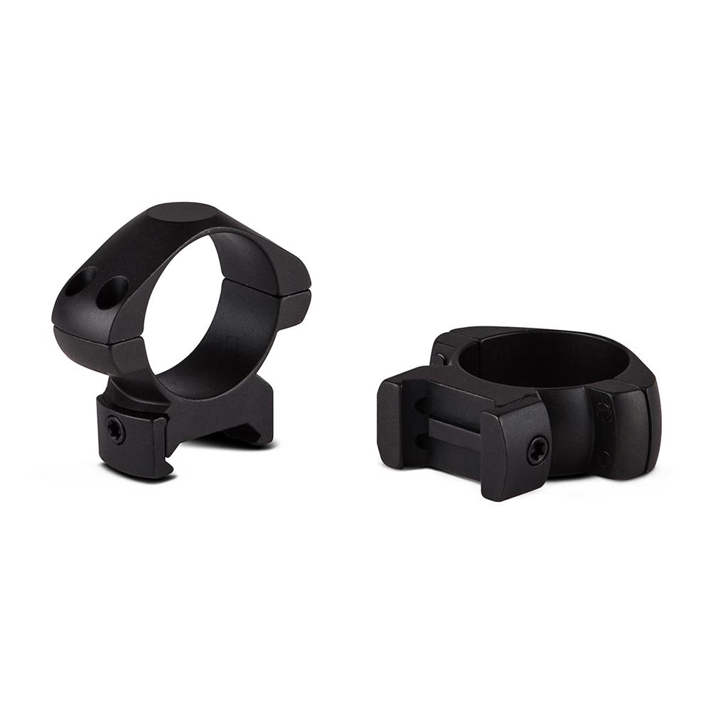 Konus 7405 Steel Rings 30mm Low 0 MOA Matte Black