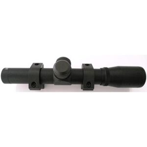 Keystone 2x-20mm Pistol Scope with 3/8" Dovetail Rings