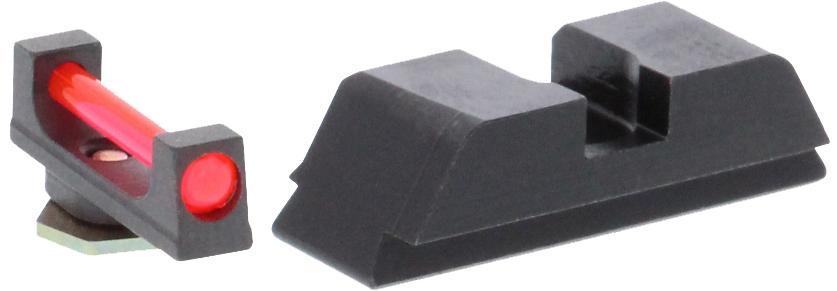 Ameriglo Red Fiber Glock Sight Set for 42-48