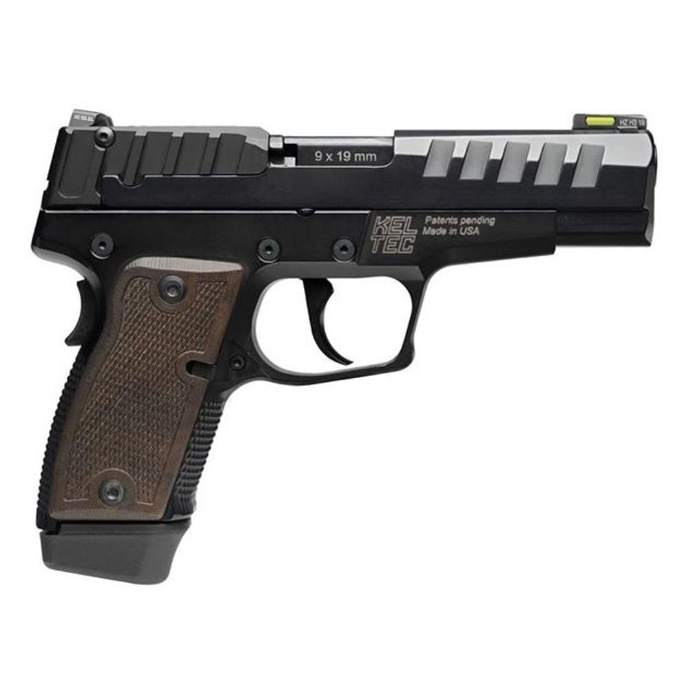 Kel-Tec P15 9mm Pistol with Walnut Grips & Fiber Optic Sights