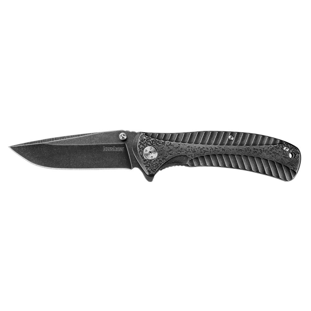 Kershaw Starter Blackwash Folding Knife 3.4" Blade