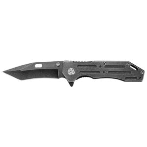 Kershaw Lifter Blackwash Tanto Blade Folding Knife