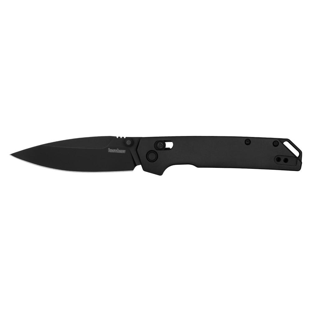 Kershaw Iridium Black Folding Knife with D2 Steel Blade