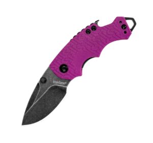 Kershaw Shuffle Blackwash Folding Knife - Purple