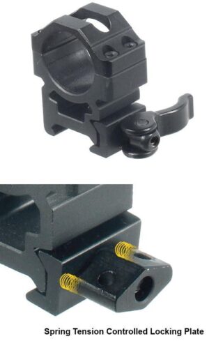 Leapers UTG Max Strength Picatinny Rings 1" Medium