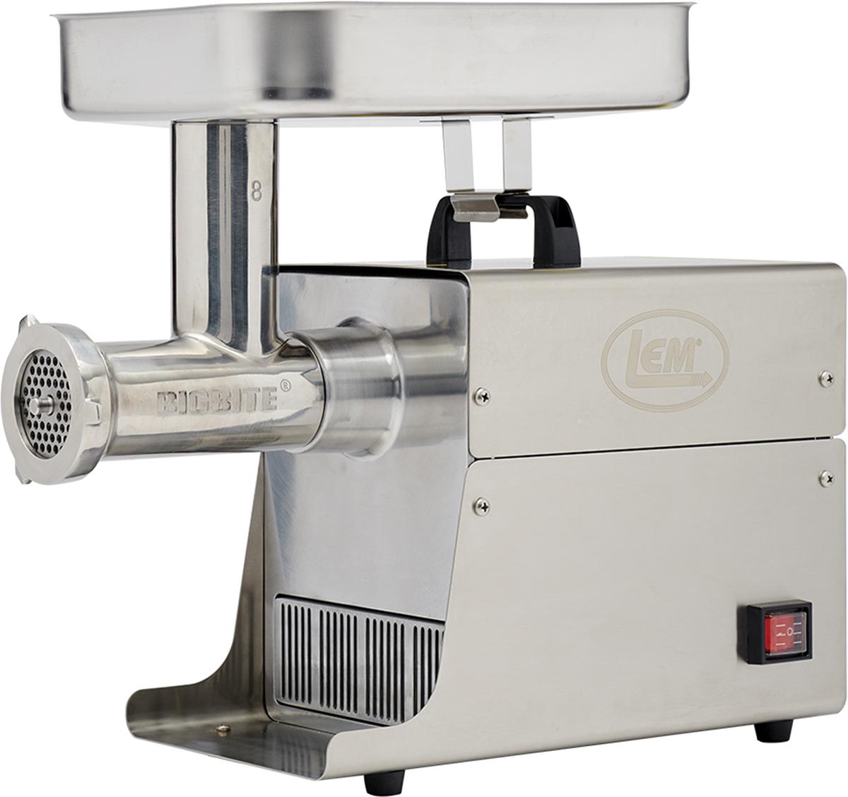 LEM Big Bite #8 Stainless Steel Electric Grinder